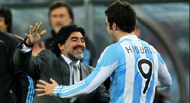 Higuain, niente Messi o Maradona: