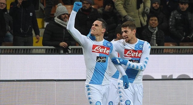Milan-Napoli, le probabili scelte di Sarri: qualche problema in difesa