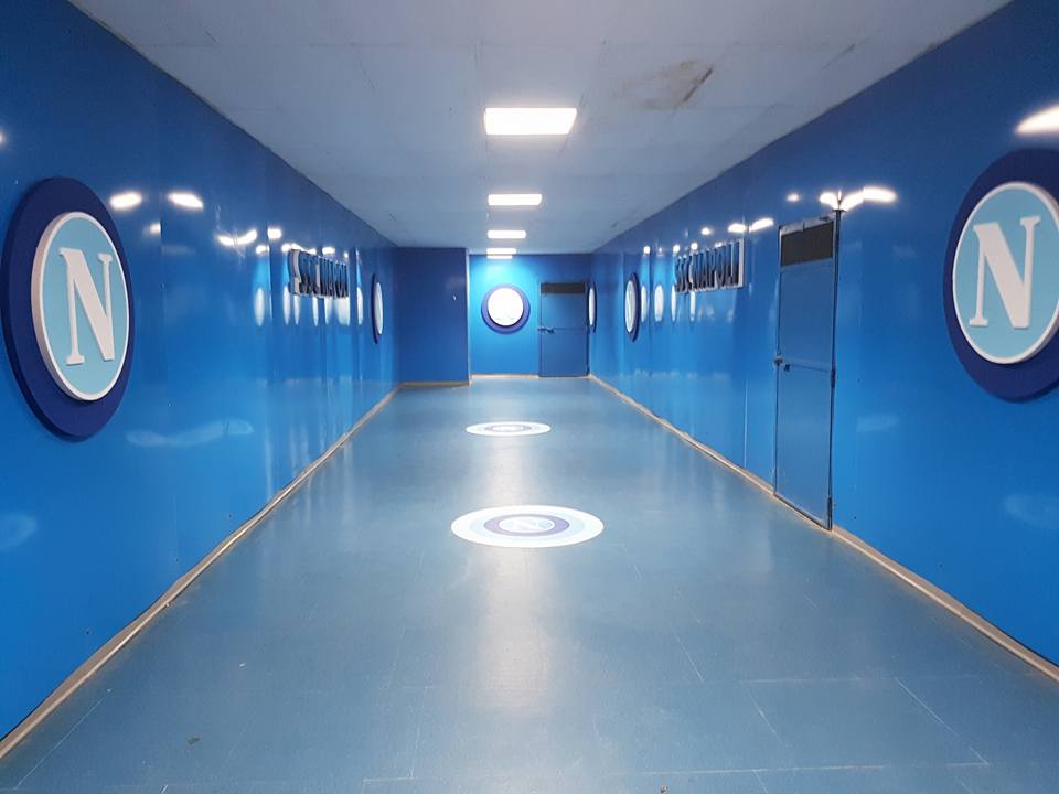 stadio san paolo spogliatoio