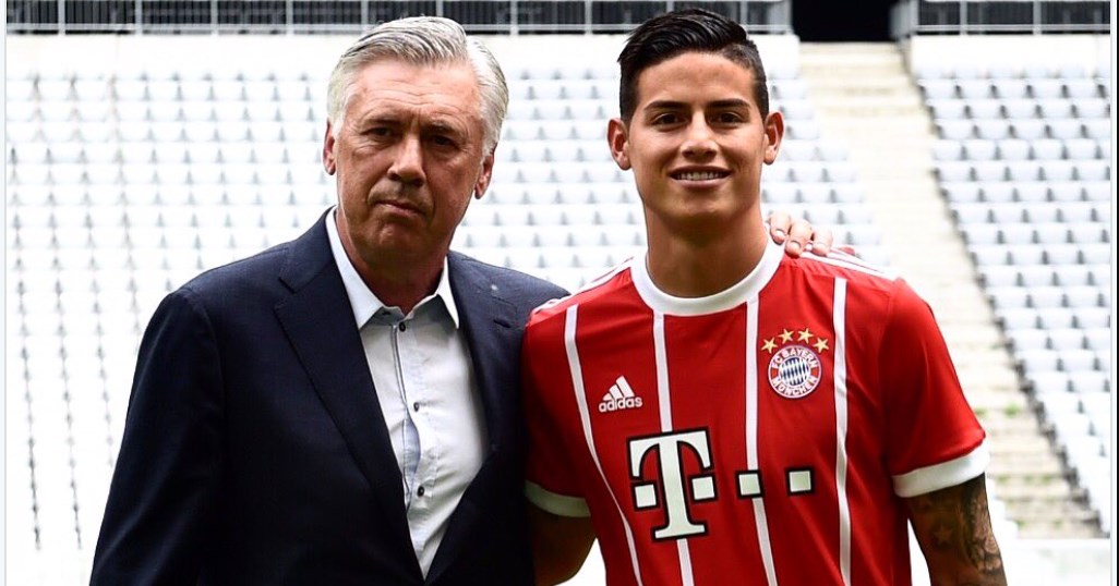 calciomercato Napoli James Rodriguez Ancelotti