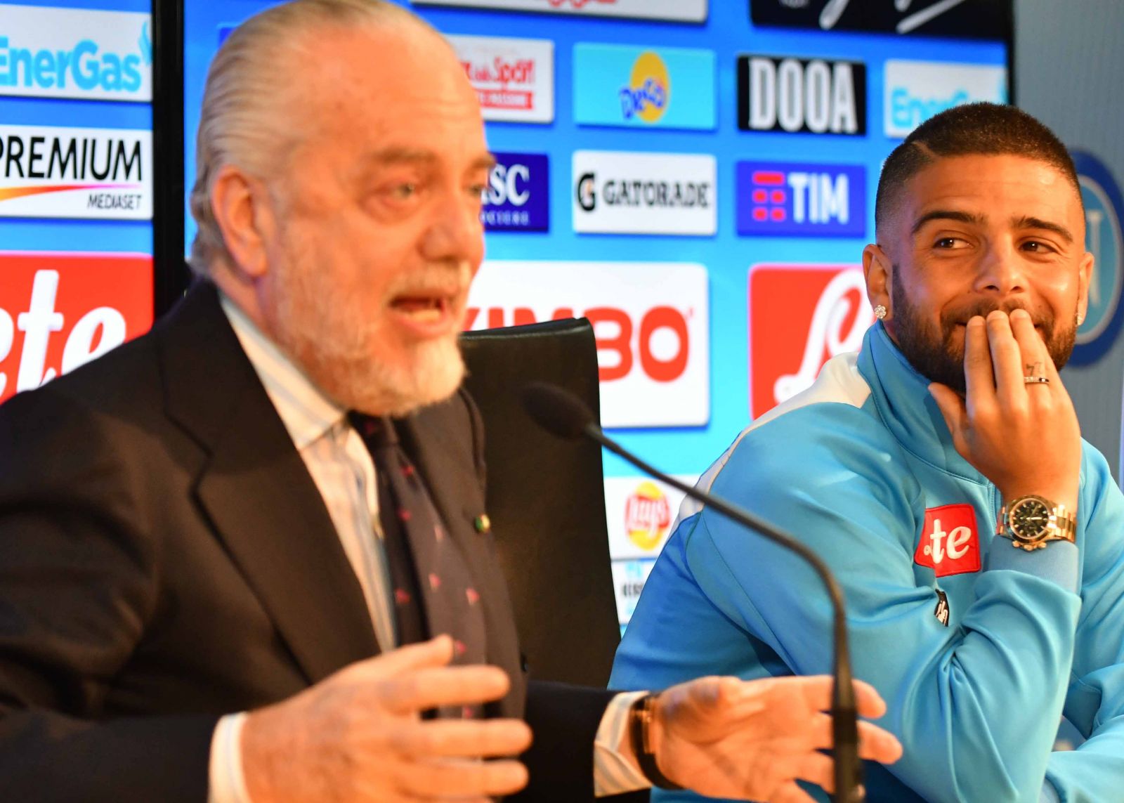 De Laurentiis e rinnovo Insigne