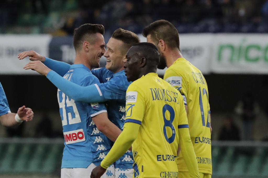 chievo napoli retrocessione paracadute