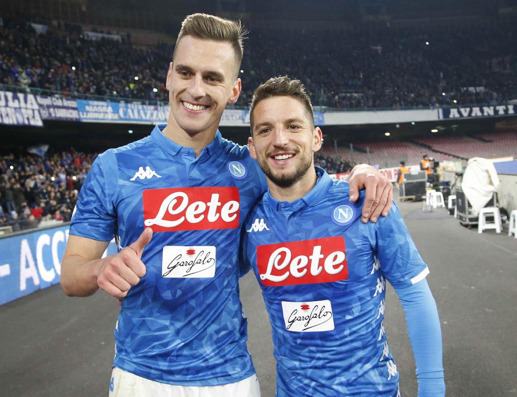 calciomercato napoli milik rinnovo