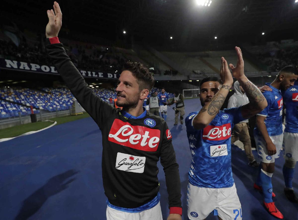 mertens insigne napoli calciomercato