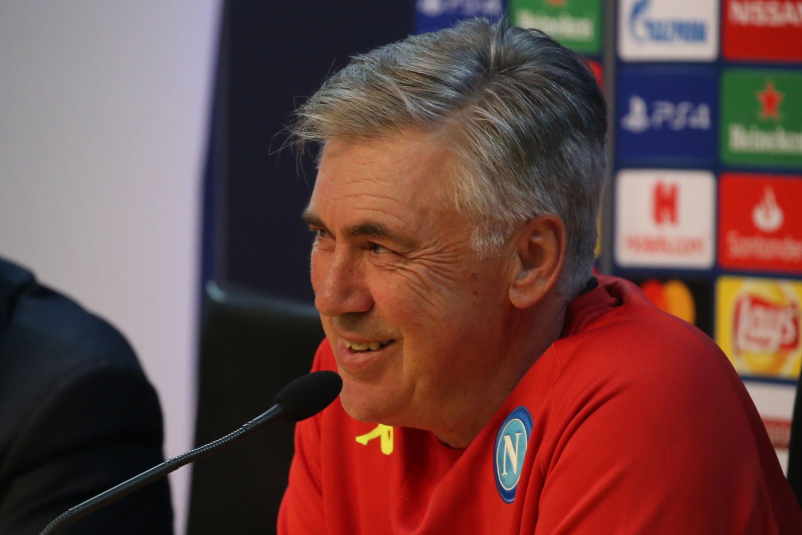 Ancelotti Napoli conferenza