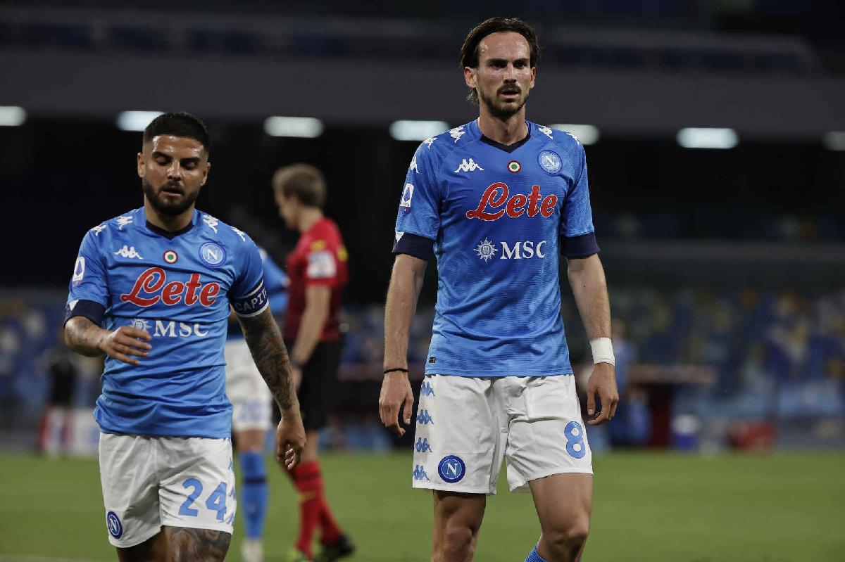 Insigne e Fabian Ruiz tempi recupero