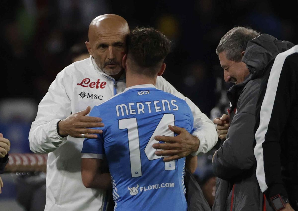 Spalletti Mertens Napoli